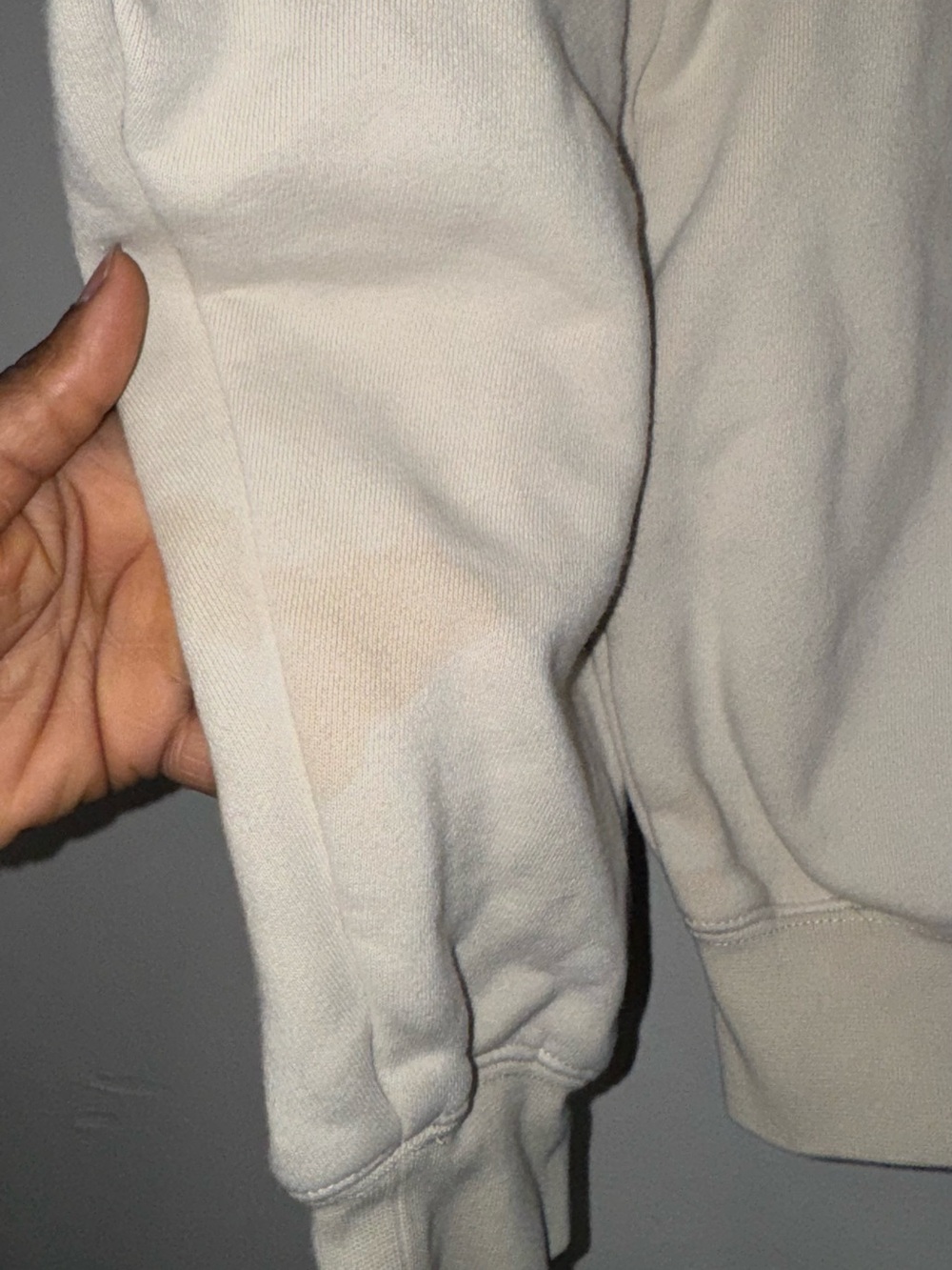 Fear of God 1977 Crewneck Sweatshirt - Cream with Black Graphic - Picture 7 of 12